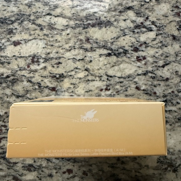 Authentic Labubu Pin for love Letter pendant A-M - Picture 5 of 5